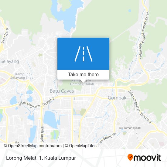 Peta Lorong Melati 1