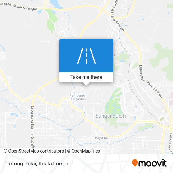 Peta Lorong Pulai