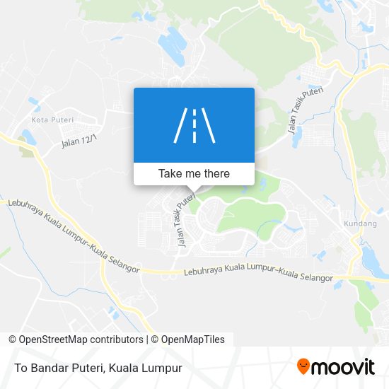 Peta To Bandar Puteri