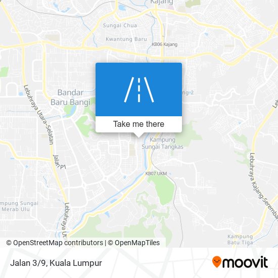 Jalan 3/9 map