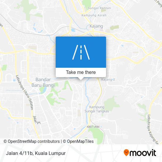 Jalan 4/11b map