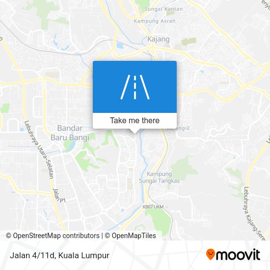 Jalan 4/11d map