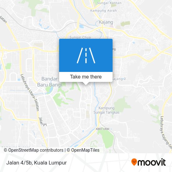 Jalan 4/5b map