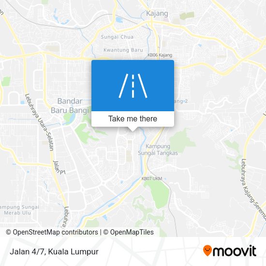 Jalan 4/7 map