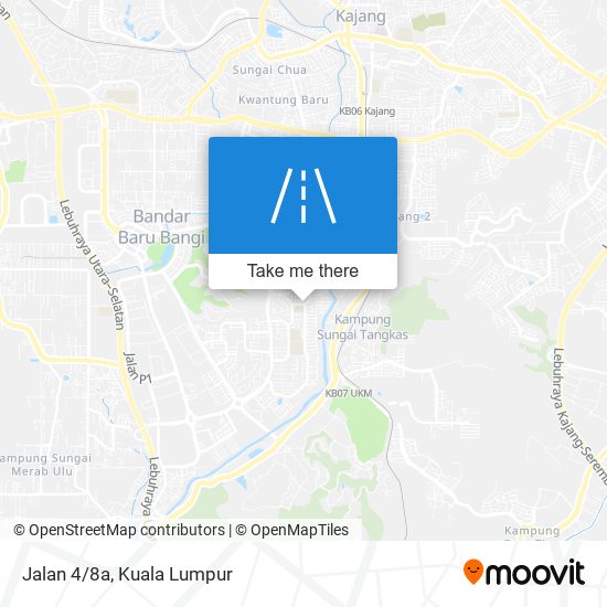 Jalan 4/8a map