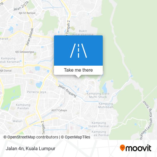 Jalan 4n map