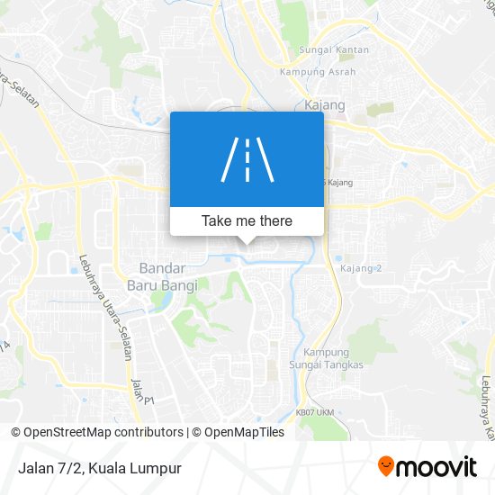 Jalan 7/2 map