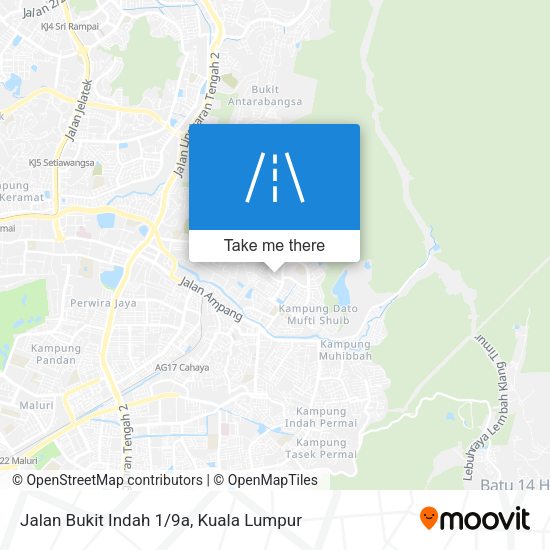 Jalan Bukit Indah 1/9a map