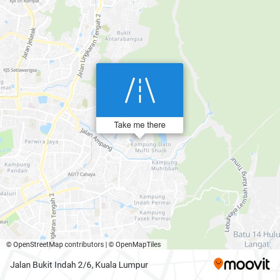 Peta Jalan Bukit Indah 2/6