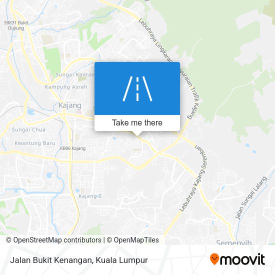 Jalan Bukit Kenangan map