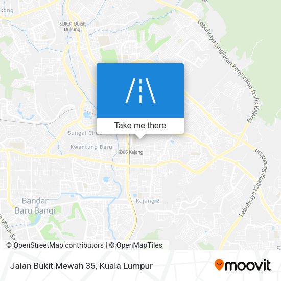 Peta Jalan Bukit Mewah 35
