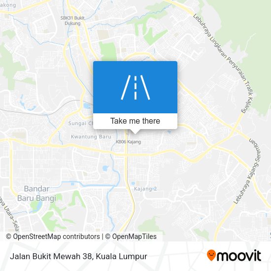 Peta Jalan Bukit Mewah 38