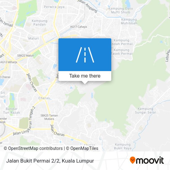 Peta Jalan Bukit Permai 2/2