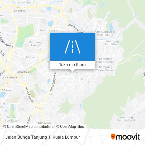Jalan Bunga Tanjung 1 map