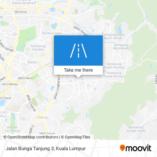 Jalan Bunga Tanjung 3 map