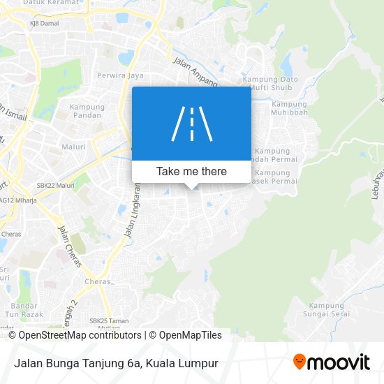 Jalan Bunga Tanjung 6a map