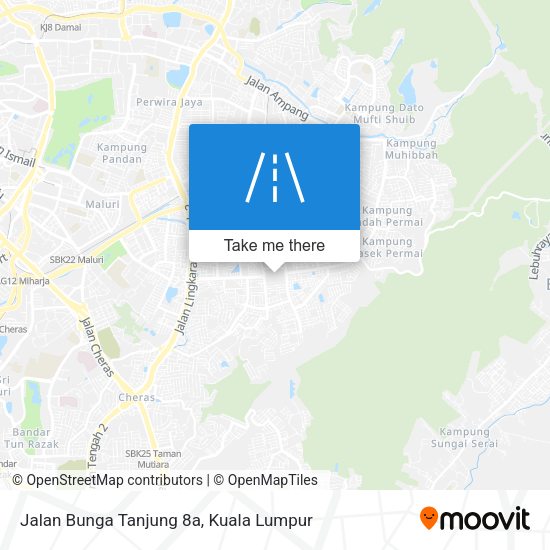 Jalan Bunga Tanjung 8a map