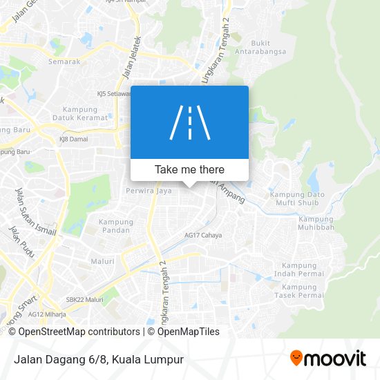 Peta Jalan Dagang 6/8