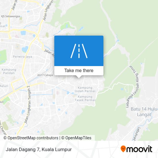 Peta Jalan Dagang 7