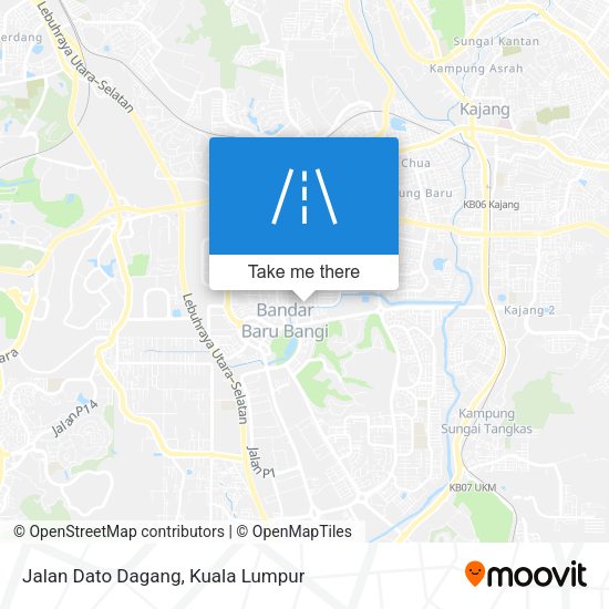 Jalan Dato Dagang map