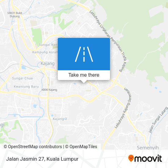 Jalan Jasmin 27 map
