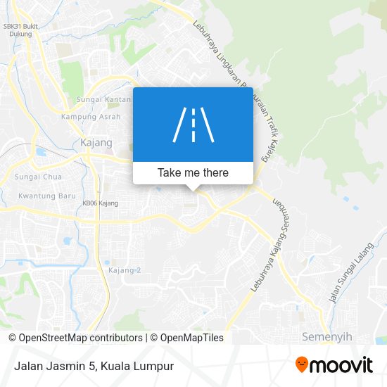 Peta Jalan Jasmin 5