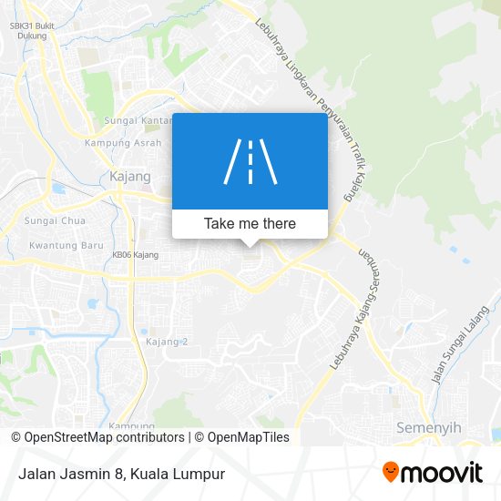 Peta Jalan Jasmin 8