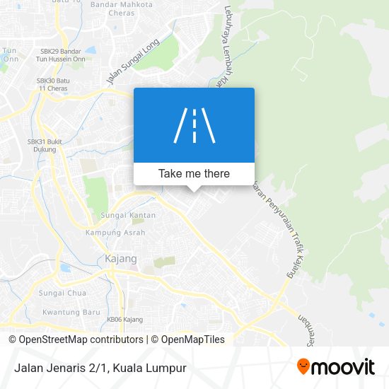 Peta Jalan Jenaris 2/1
