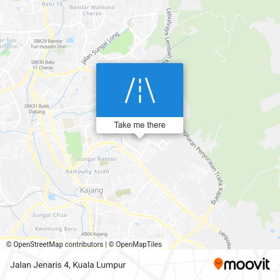 Jalan Jenaris 4 map