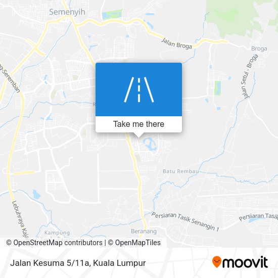 Jalan Kesuma 5/11a map