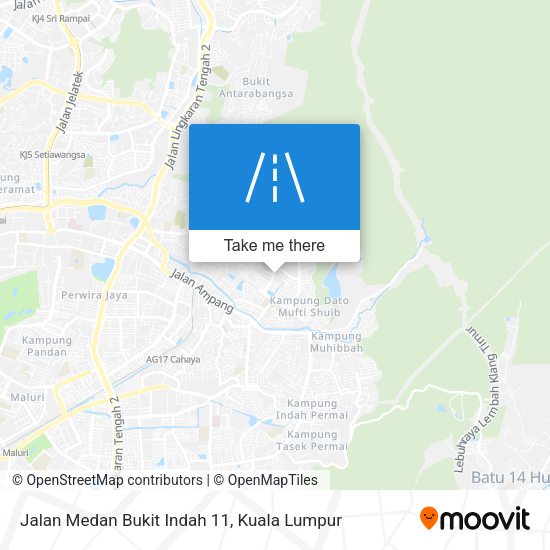 Peta Jalan Medan Bukit Indah 11
