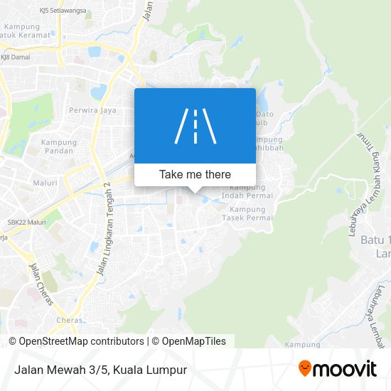 Peta Jalan Mewah 3/5