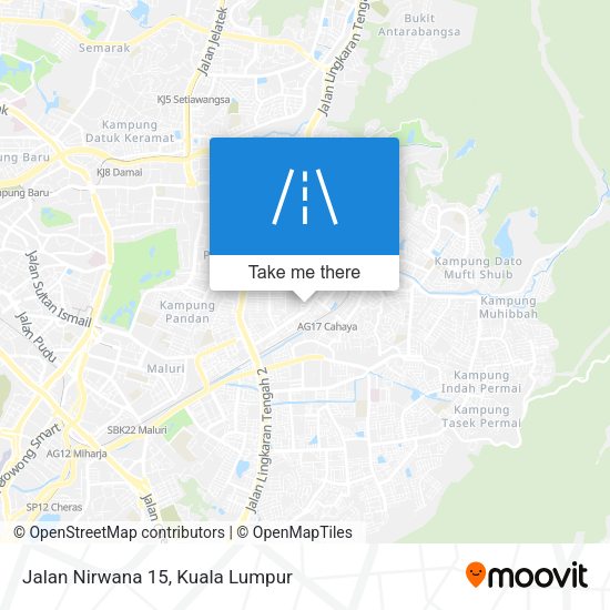 Peta Jalan Nirwana 15