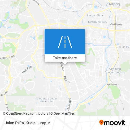 Jalan P/9a map