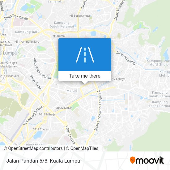 Peta Jalan Pandan 5/3