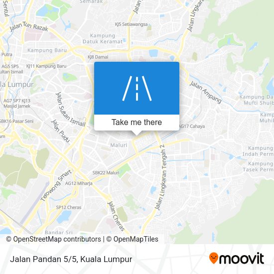 Jalan Pandan 5/5 map