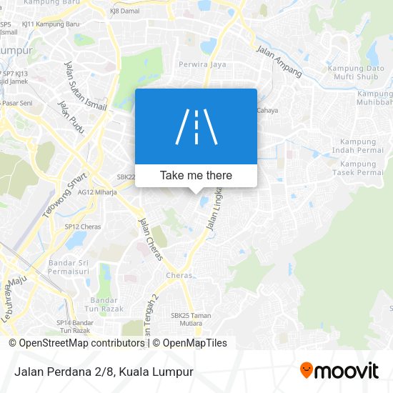Peta Jalan Perdana 2/8