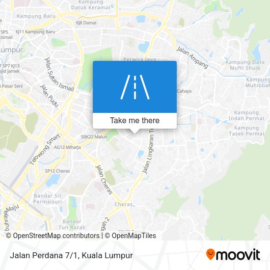 Peta Jalan Perdana 7/1