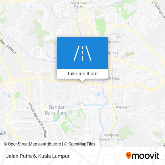 Peta Jalan Putra 6