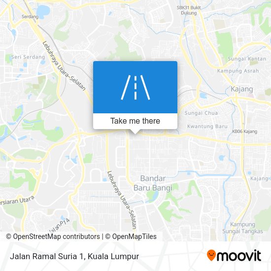 Peta Jalan Ramal Suria 1
