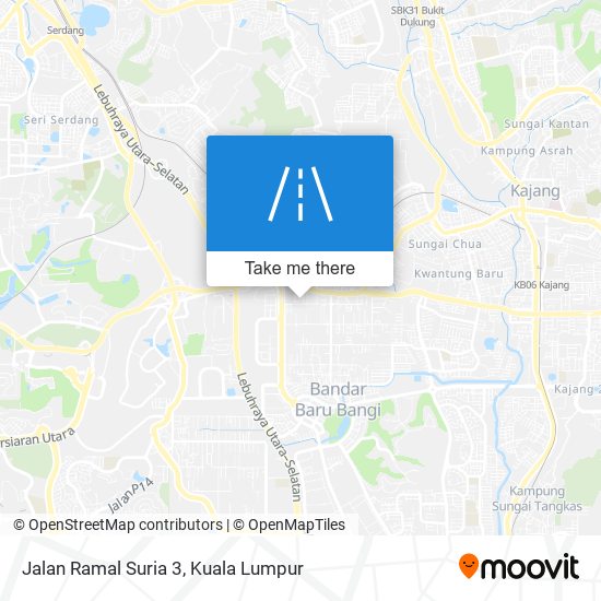 Peta Jalan Ramal Suria 3