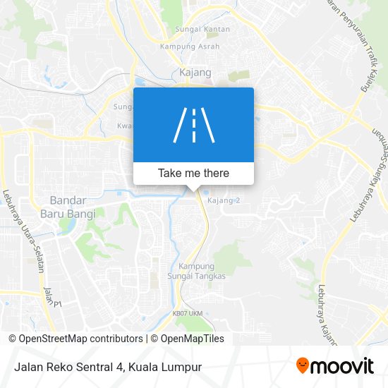 Jalan Reko Sentral 4 map