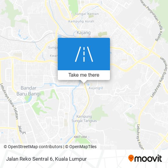 Jalan Reko Sentral 6 map