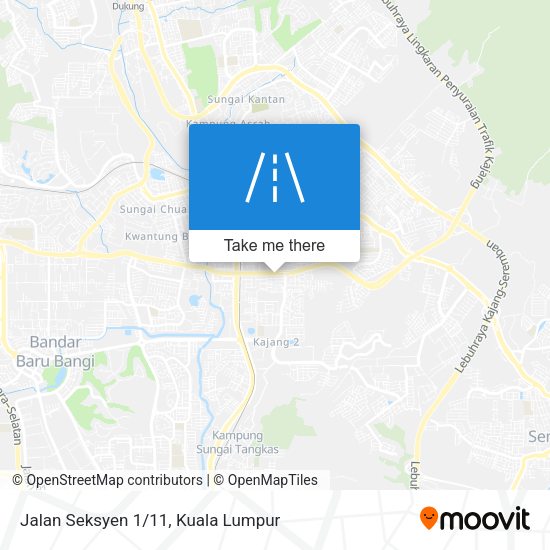 Jalan Seksyen 1/11 map