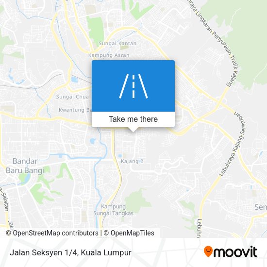 Jalan Seksyen 1/4 map