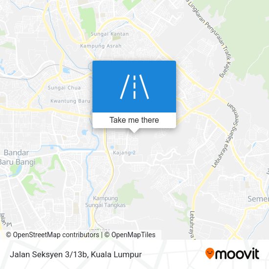 Jalan Seksyen 3/13b map