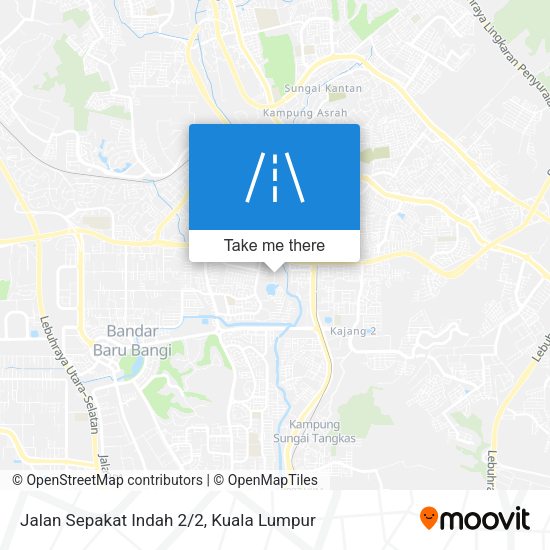 Peta Jalan Sepakat Indah 2/2