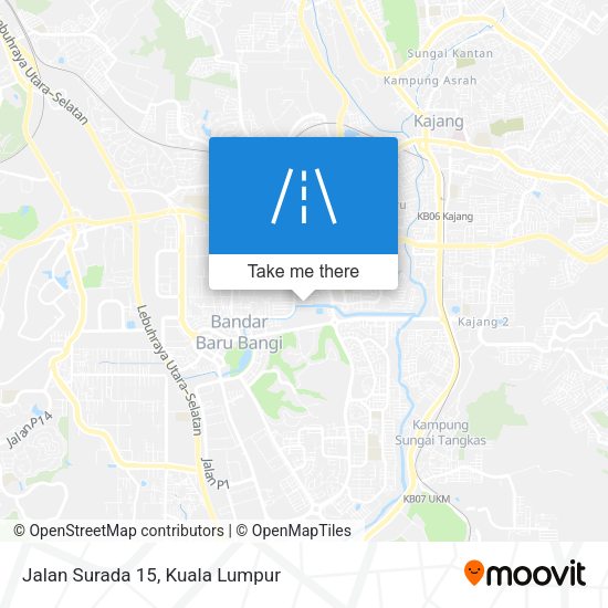 Peta Jalan Surada 15