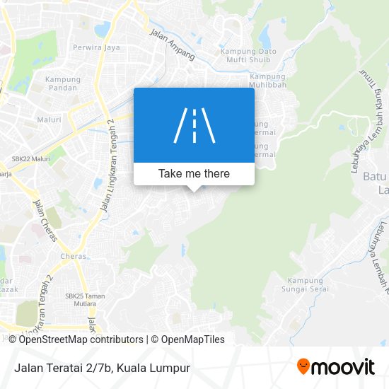 Peta Jalan Teratai 2/7b