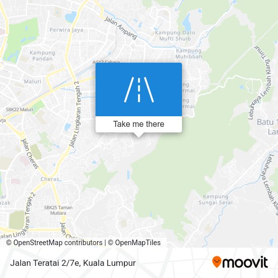 Peta Jalan Teratai 2/7e